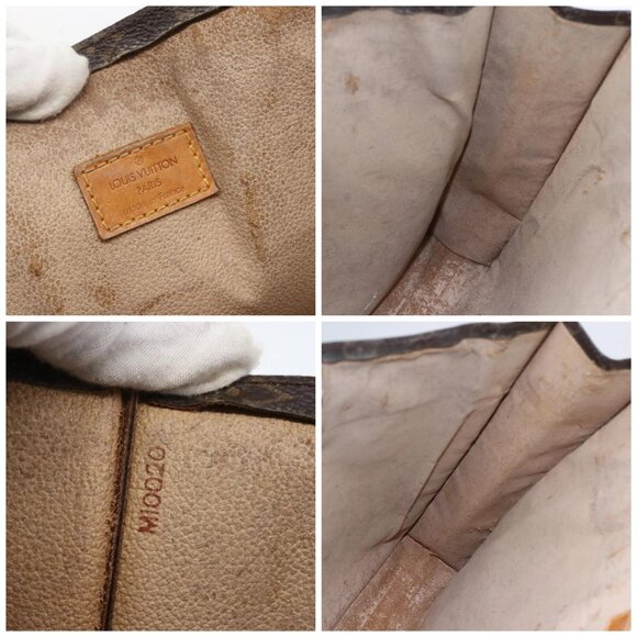 LOUIS VUITTON Monogram Sac Plat Hand Bag M51140 LV Auth 155912 - Picture 15 of 16